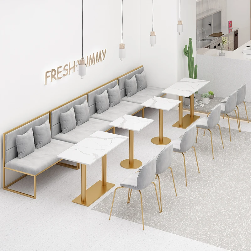 Hot Sale High Quality Restaurant Furniture Marble Restaurant Sets Restaurant Tables And Chairs