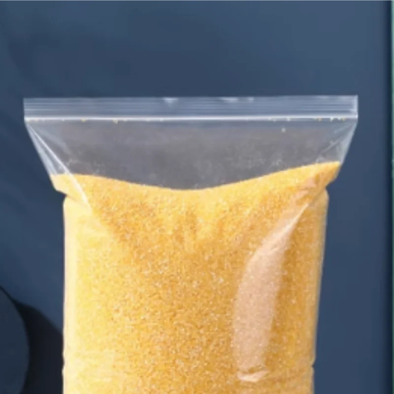 Panic buying transparent self seal plastic pack zip lock pouches zipper bags for food packing