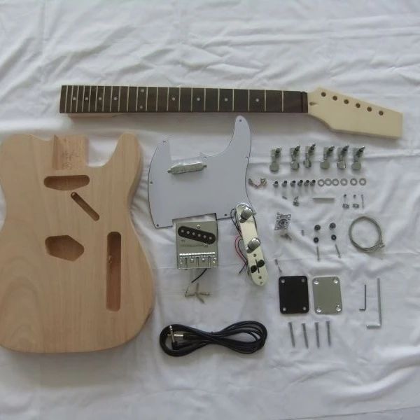 Новейшая электрическая акустическая гитара «сделай сам», китайская фабрика, популярные оптовые продажи, музыкальные инструменты, твердая электрическая бас-гитара