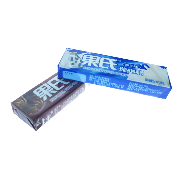 Good Quality Multi-Colored Sweet and Sour Fruity Taste OEM Service Chewy Soft Gummy Milk Candy