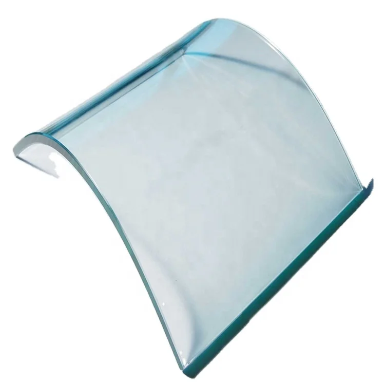Customized Hot Bending Glass Solid Clear Bulletproof Fireproof Curved Toughened Glass
