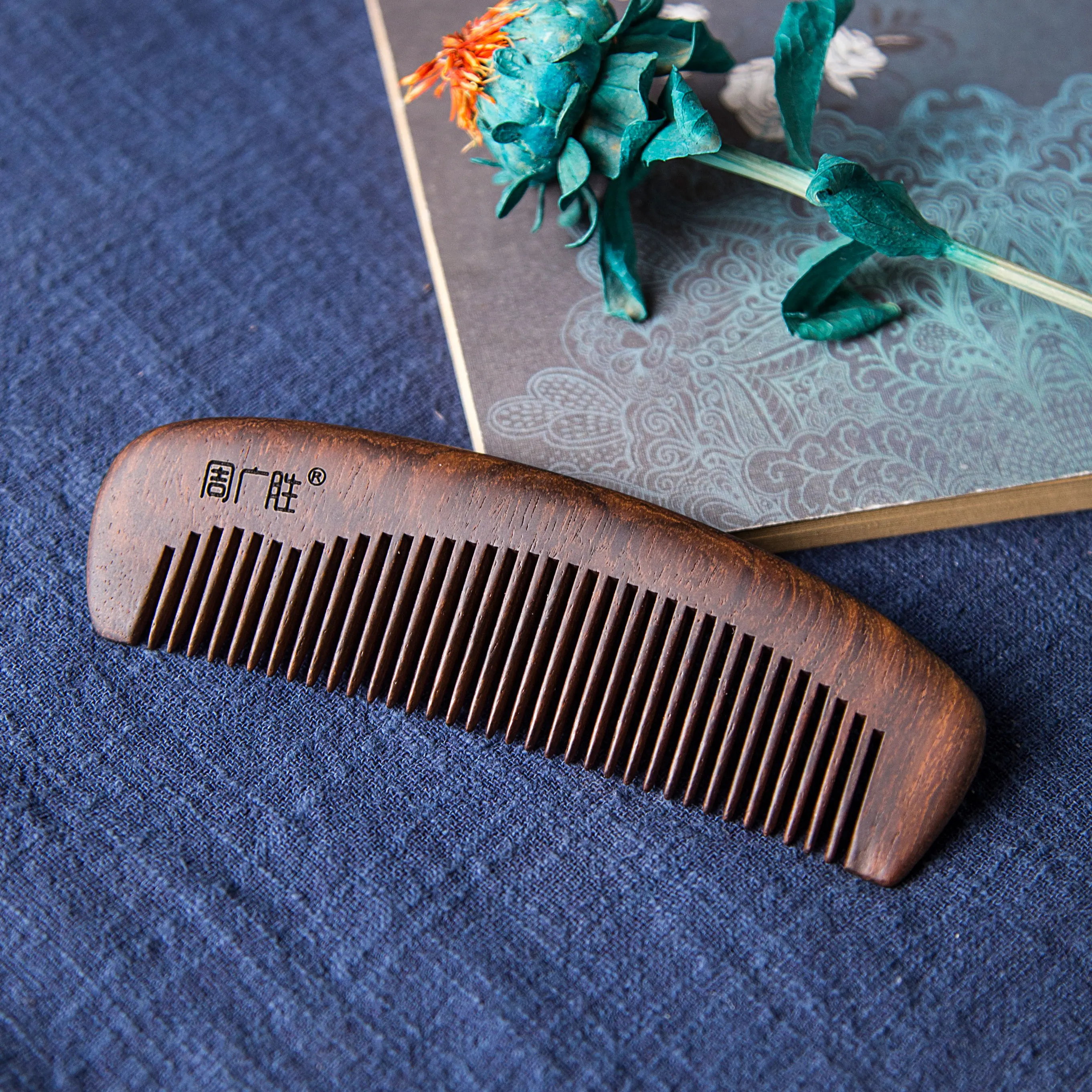 Promotional Gift,Wedding favors,Souvenir  SANDALWOOD  CombCarved comb
