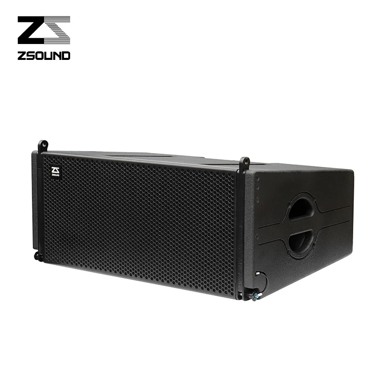  ZSOUND LA210 с двумя 10-дюймовый 2way миксер аудио профессиональные механизированные активный динамик линейного