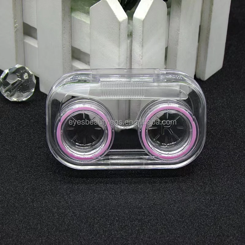 Wholesale Hot Sale Contact Lens Case Travel Kit And Convenient Contact Lenses Box contact lens case