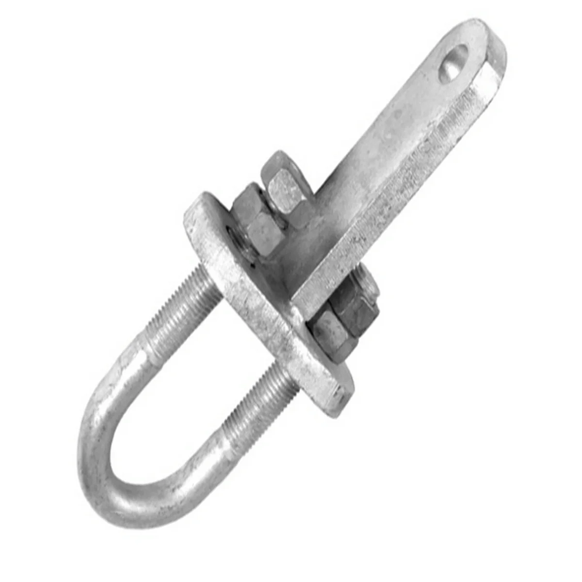 US Standard UT Electric Cable Wedge Clamps Adjustable Bow Shackles Galvanised for Woodworking Metric Measurement System