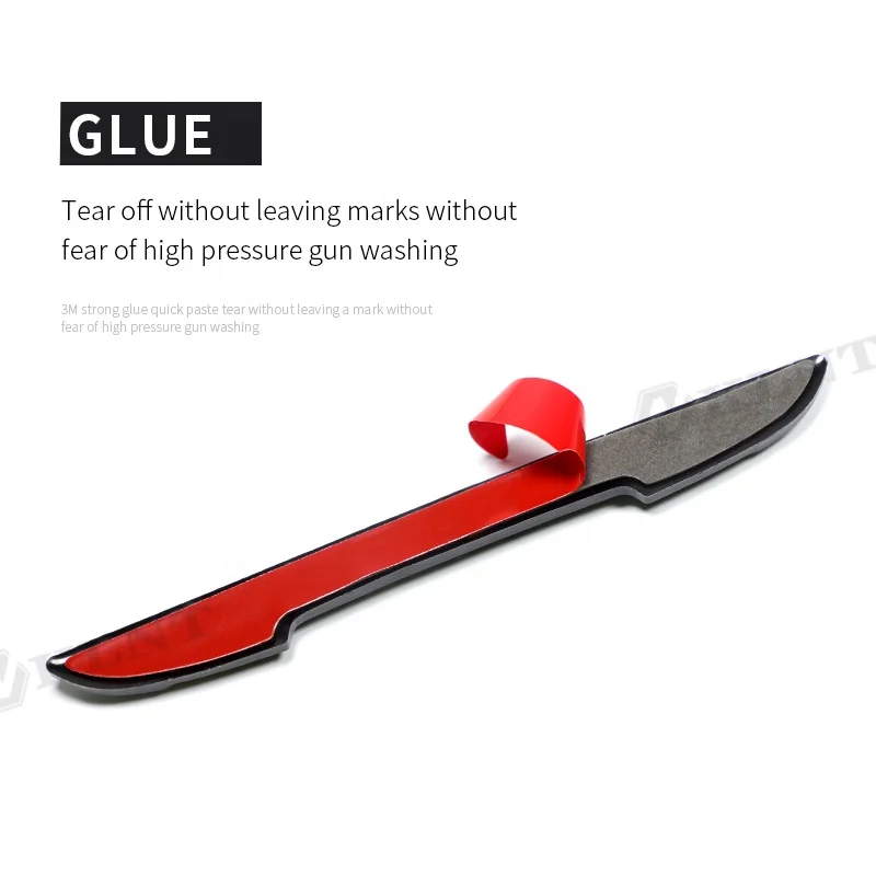 Factory Custom Logo 4pcs Universal PVC Anti-scratch Protection Car Door Handle Protection Sticker