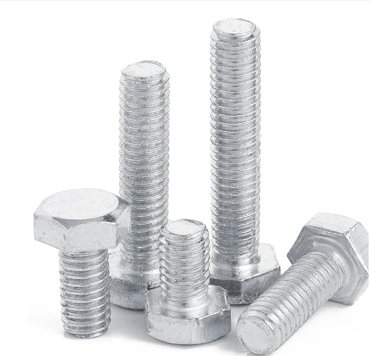 Hot saling China manufacturing wholesale price Hex bolts DIN933 Stainless steel 304 316 410 Hexagonal full thread bolt