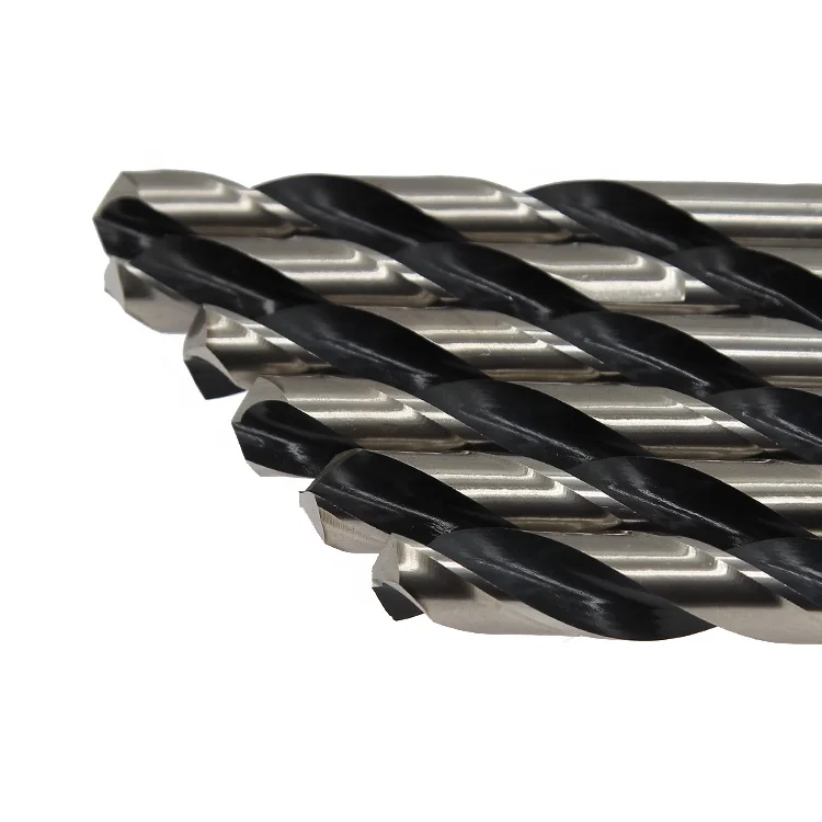 High Quality 1-20mm HSS M35 Straight Parallel Shank Fully Ground Twist Drill Bit For Metal Iron And Aluminum Drilling