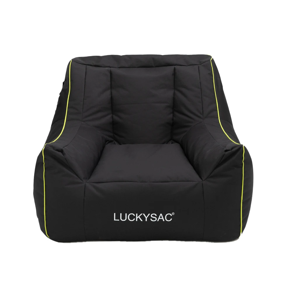 Colorful Piping Gaming Bean Bag Sofa Durable Bean Bag Chair Pouf Ottoman Comfortable Huge Bean Bag Chair Bulk for Adults