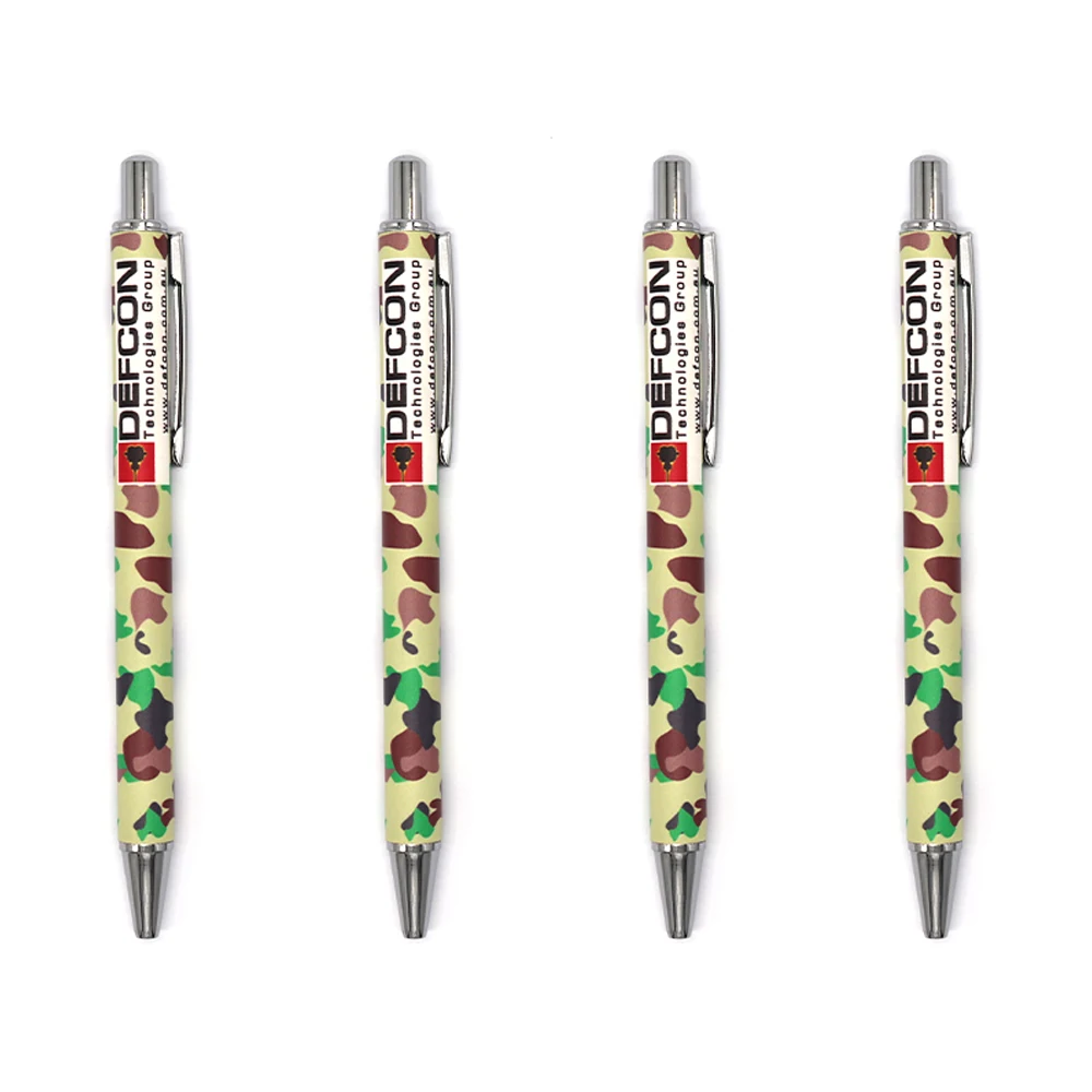 
metal pens for gifts wholesale silver pens uv pen with customized leather 