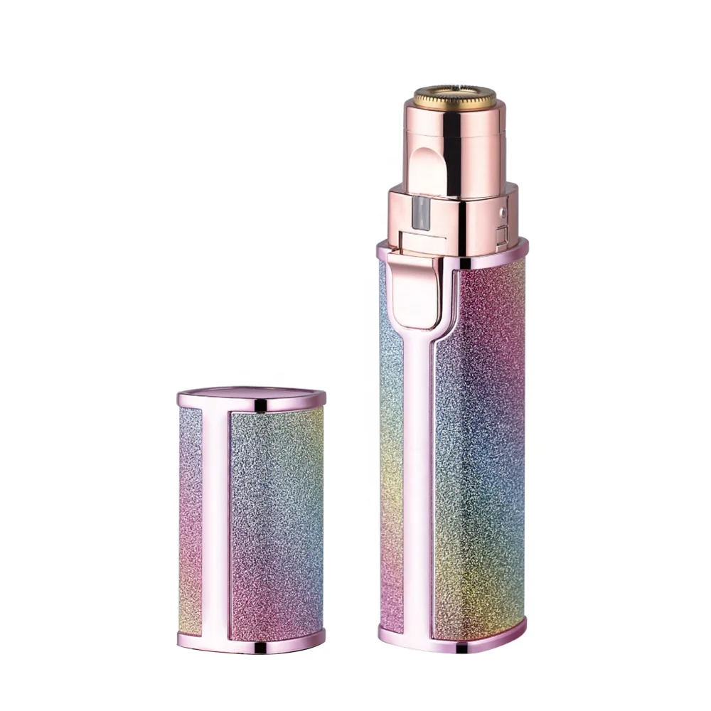 2 In 1 Portable Electric Eyebrow Hair Remover Painless Eyebrow Epilator Shaver Razors Use For Lady Makeup