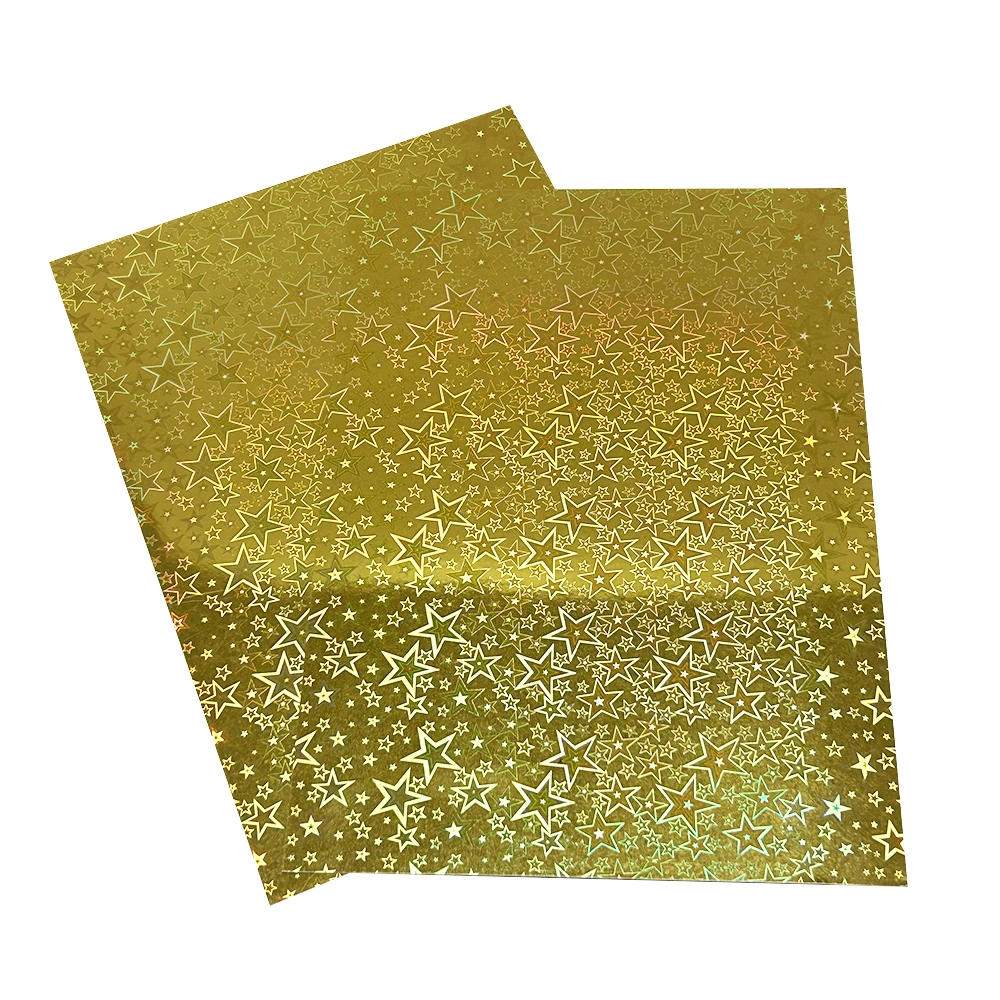 Gold&silver Shiny Metallized Paper Glossy Paper Colorful Metallic Paper  For Handcraft Diy,Gift Wrapping
