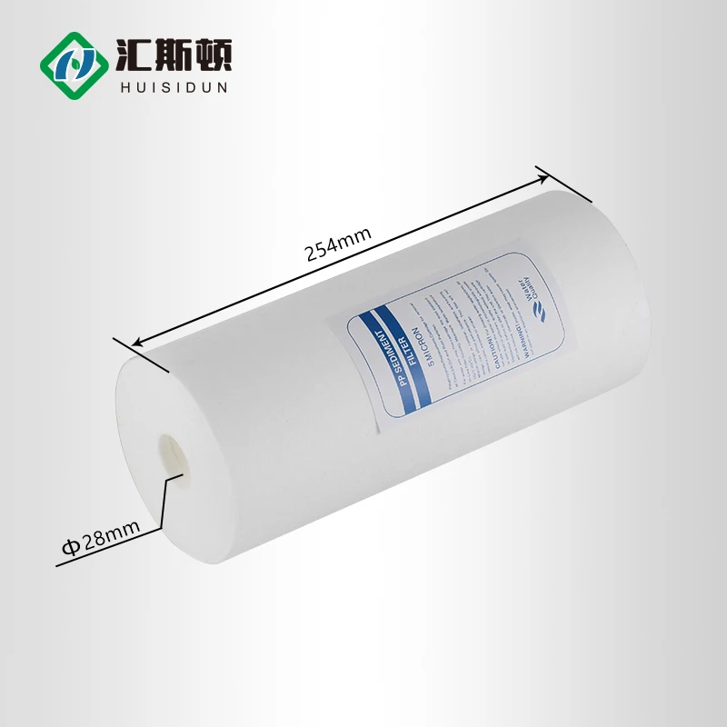Best-Selling Pp Cotton 10 Inch Big Water Purification Filter Acupuncture Plain Weave Meltblown Filter