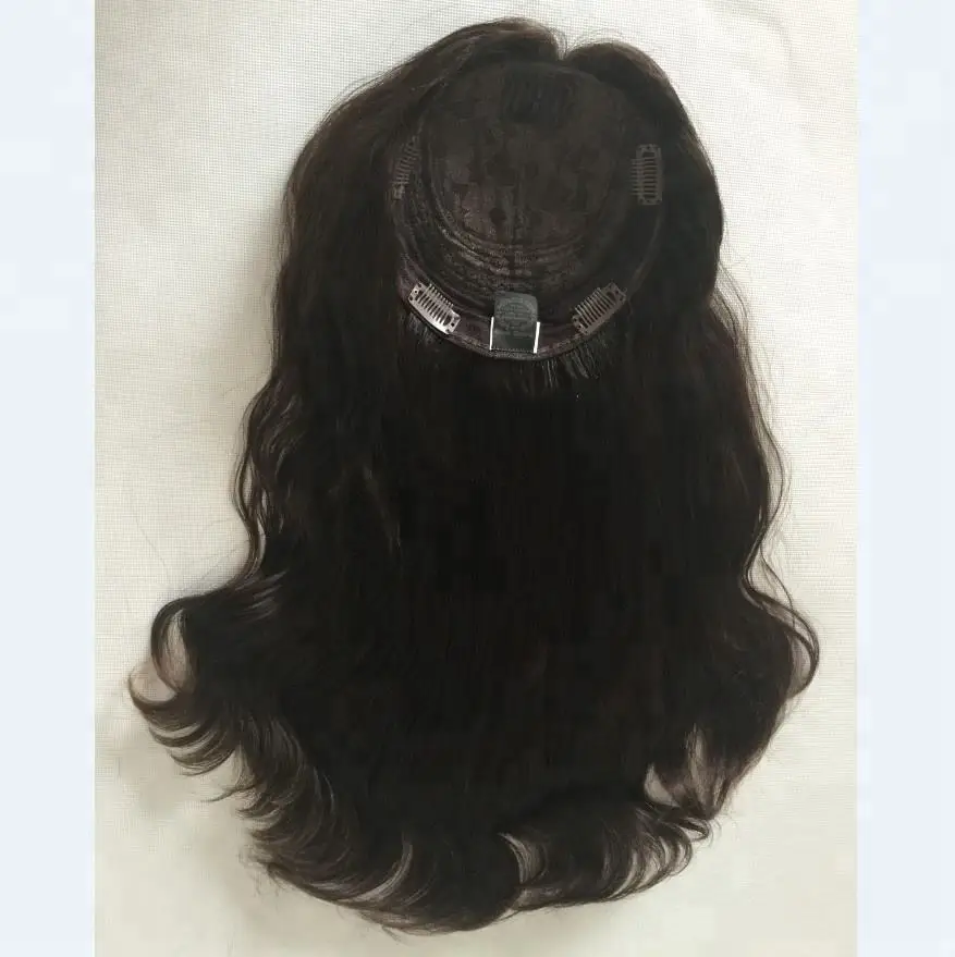European Virgin Unprocessed 20-inch Long Body Wave Wig with Transparent Lace Cap Small Size Kosher Jewish for Women Big Stock