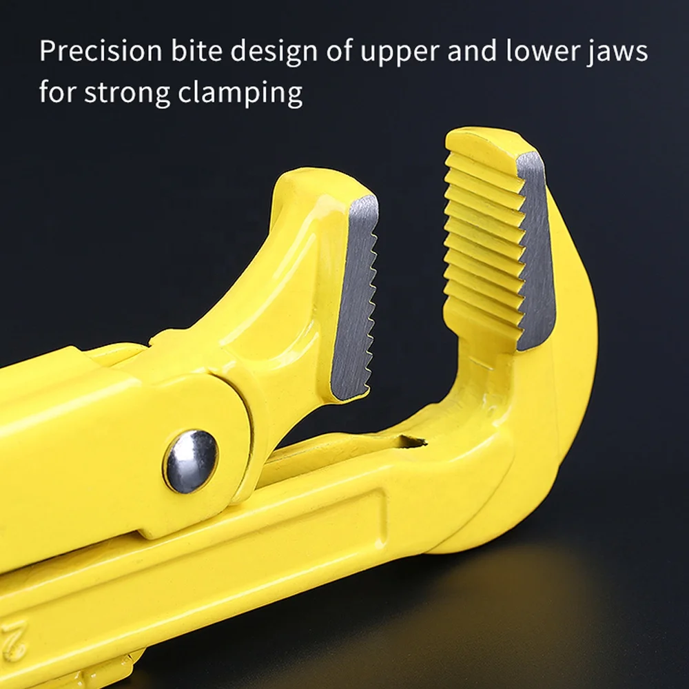 90 Degree Bent Nose Pipe Wrench