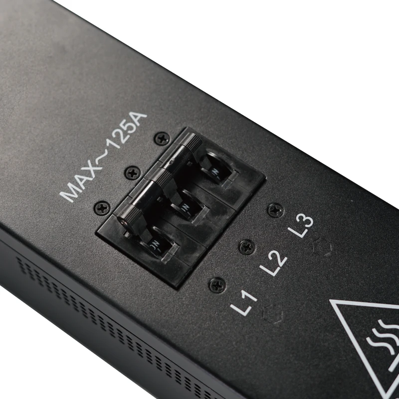 Блок распределения мощности 3 фазы от 415 В до 220 90 кВт 125A интеллектуальная розетка с дистанционным управлением