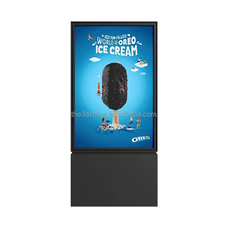 Оптовая продажа 3D линзовидная картина круговой плакат