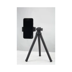 197G Weight 2Kg Max Load Rotating And Retractable Mobile Desk Phone Holder Stand For Tripod