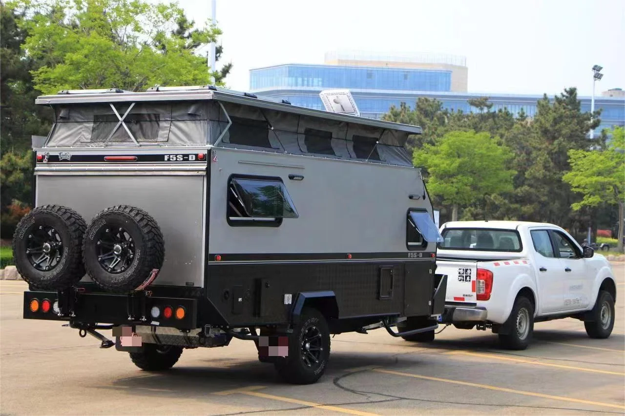 Longhe 15FT RV Motorhome Off Road Pop Top Caravan