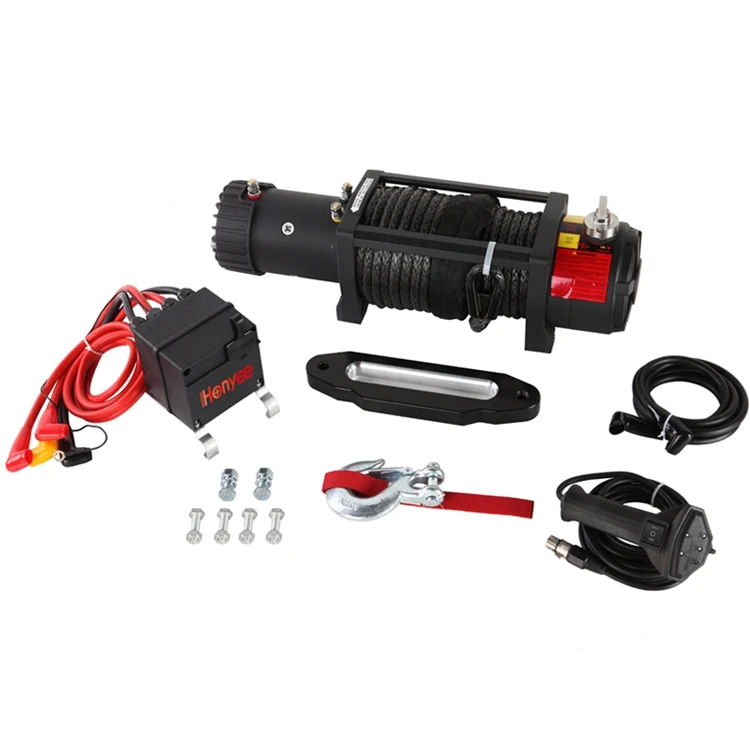 OEM 4X4 Wholesale 12000lbs with Synthetic Rope 4x4 Offroad Accessories Electric Winch for sale