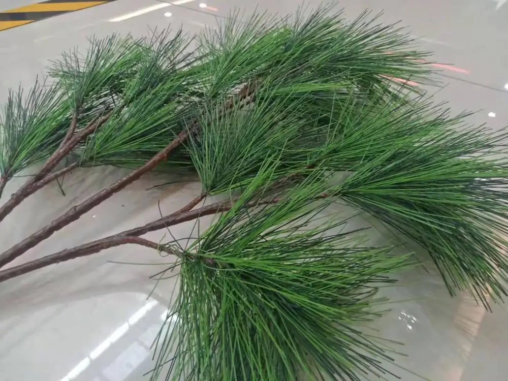 High simulation Christmas decorative wholesale artificial  evergreen pine tree branch