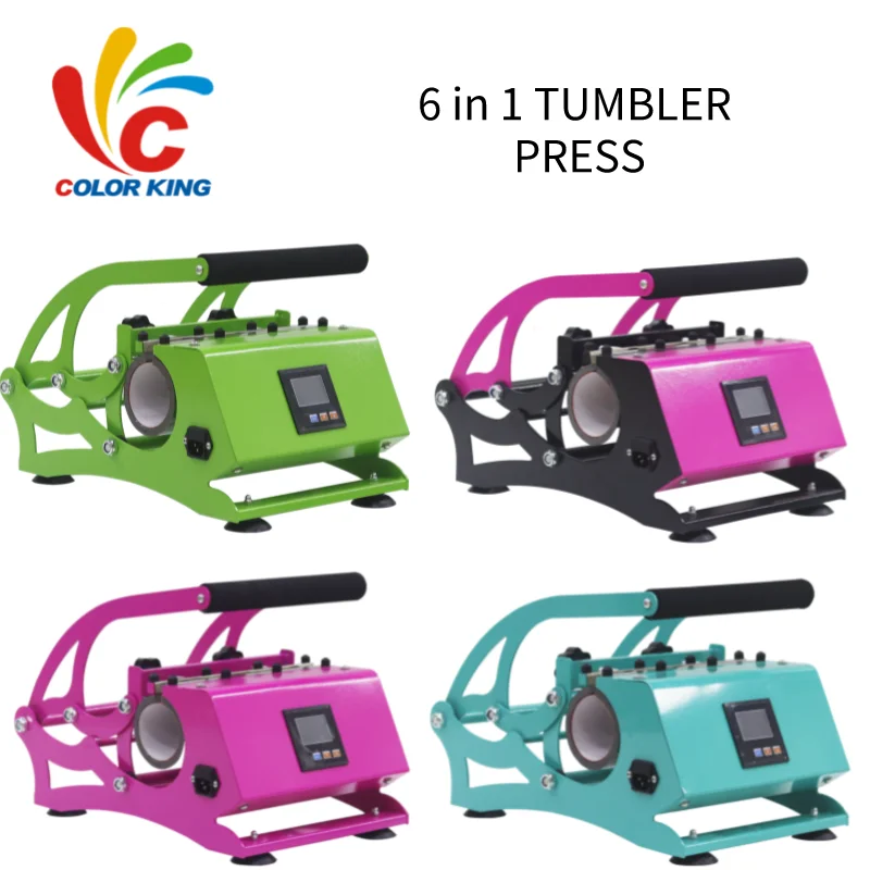ColorKing Wholesale RTS Transfer 11oz 15oz 20oz 30oz Tumbler Machine Sublimation Skinny Tumbler Heat Press Machine