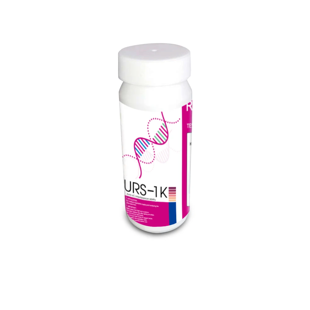 Urine test strips URS-1K Ketone bottle packing CE ISO reagent strips for fitness