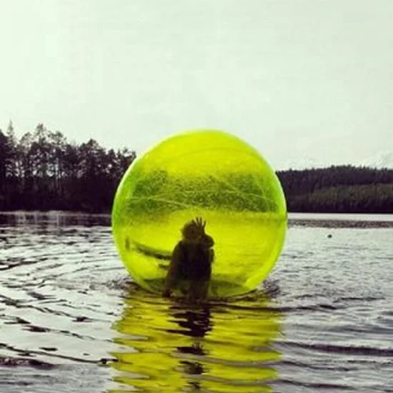 Цветные гигантские надувные водные игрушки, человеческий водный пузырьковый шар, надувной воздушный шар для детей и взрослых