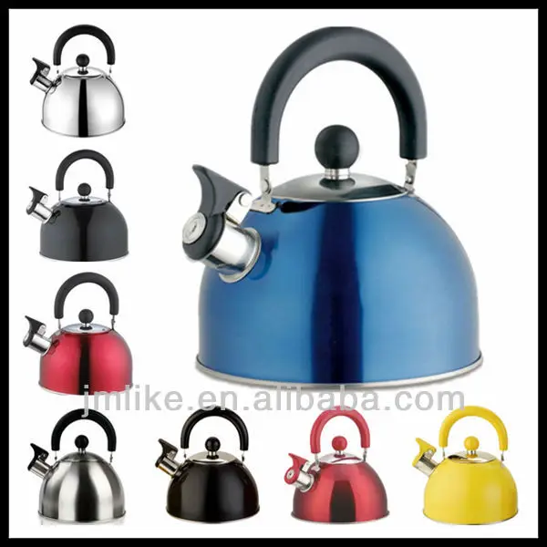 Stainless Steel Hight Quality Tea Kettle And Colorful Water Pot whistling kettle