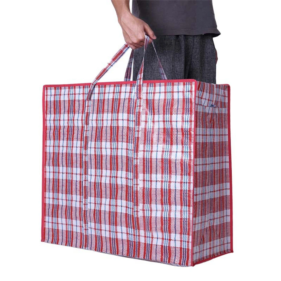 Manufacturer Custom Colorful Printed Laminated Durable Tote PP Moving Bag