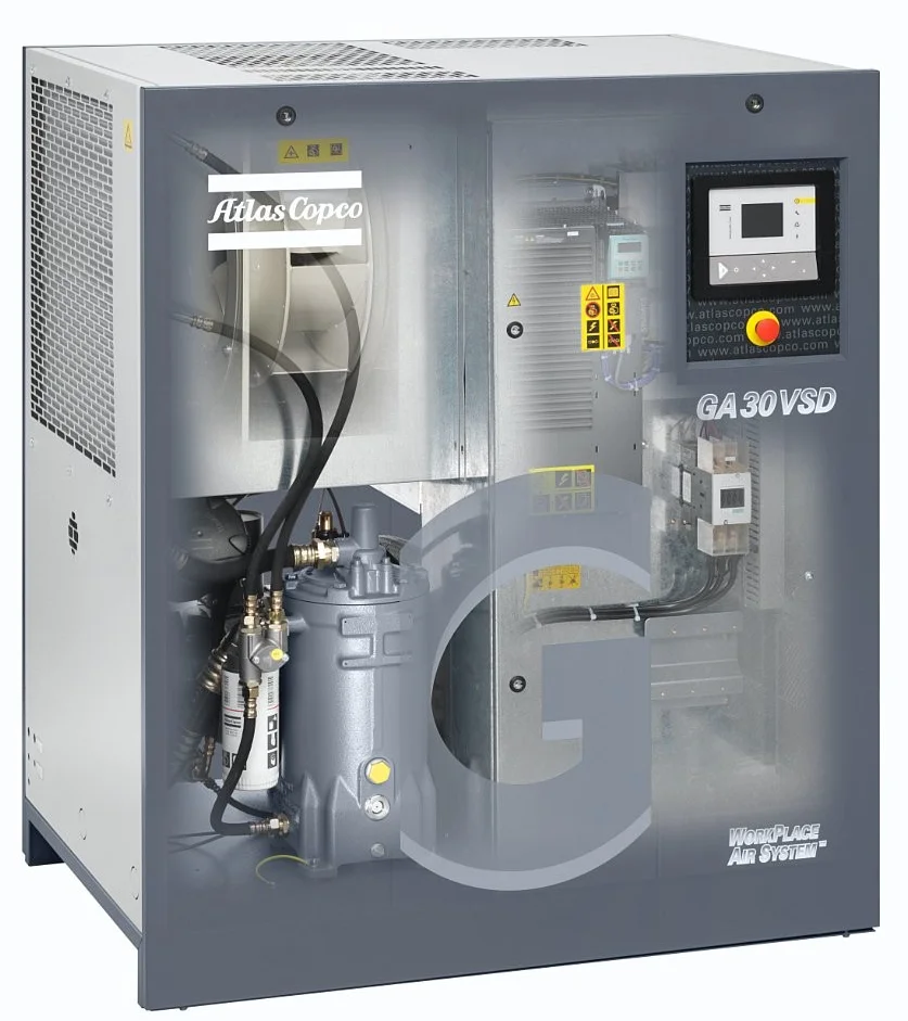 Китайский поставщик винтовой воздушный компрессор для Atlas Copco GA22 GA37 GA45 GA55 GA75 GA90