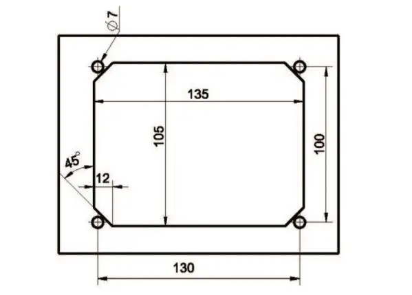 YH2163 Zinc alloy compression cabinet lock T-shaped folding handle door lock