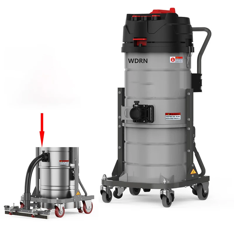Industrial Vacuum Industrial Vacuum Cleaner Strong Suction Power Factory Workshop Dust Cleaner High Power Vacuum Cleaner