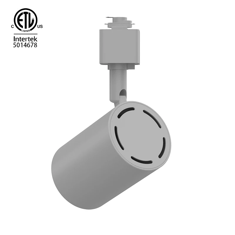 7W 10W 15W 20W 25W 30W ETL DLC 3 Phase Dimmable LED Track Light for Stores