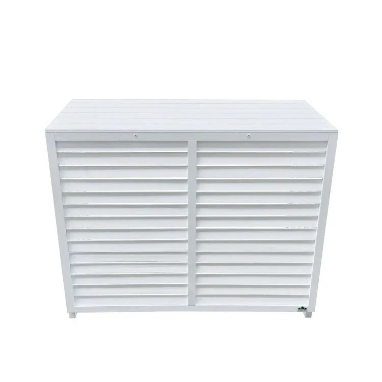 Outdoor Rack Box Protect Wooden Air Conditioner Cover