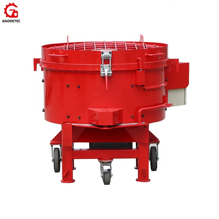High competitive price 250kg GRM250 Castable Pan refractory Mixer for sale