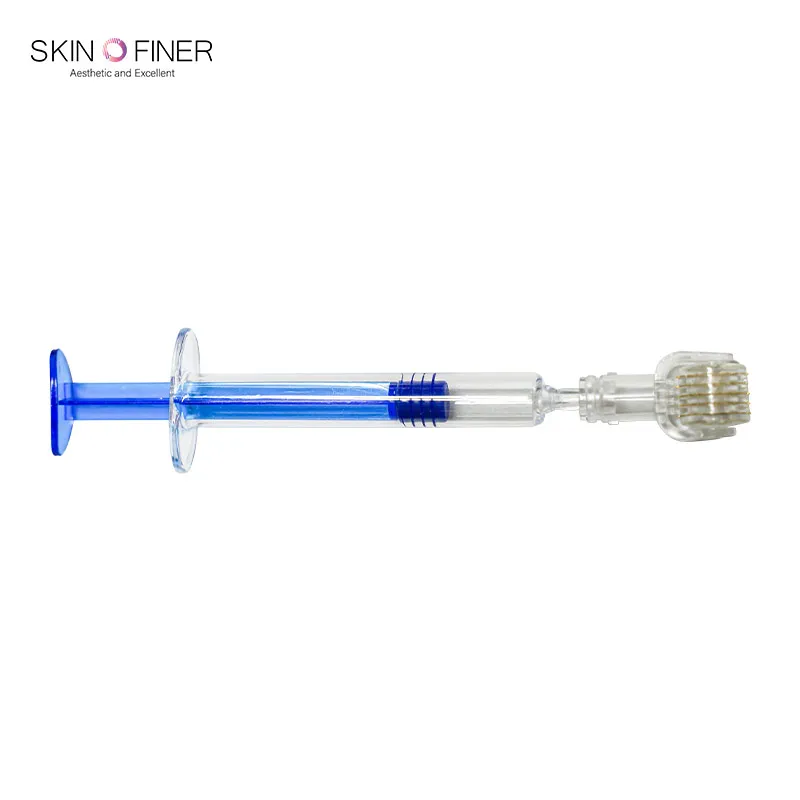 Microneedle Aquqa Roller Injection System 105 Needles Medical Stainless Steel  For Collagen Regrow Skin Recover Acne Remove
