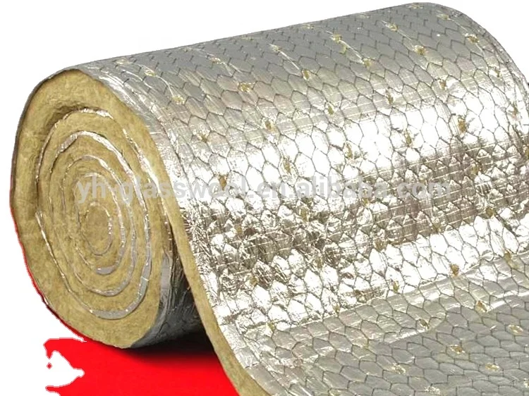 Fireproof Building Materials Heat Insulation Rock Wool Mattress with GI Wire Mesh Thermal Insulation Mineral Wool blanket