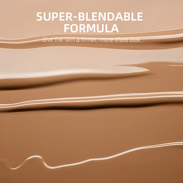 foundation Ture matte cover All-time reliable Moisturizer Vitamin E Multi-proof Serum foundation Cruelty-free Vegan collagen