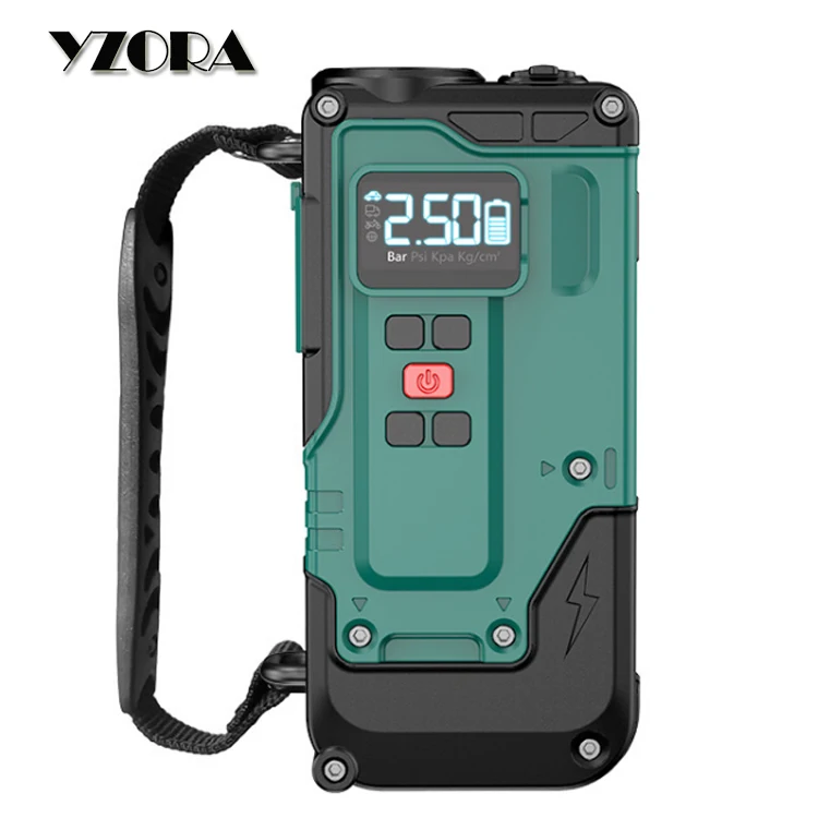 YZ-A03 OEM пиковый ток 500A 12 В беспроводной 6000 мАч аварийный стартер с зарядным устройством светодиодный светильник для автомобиля