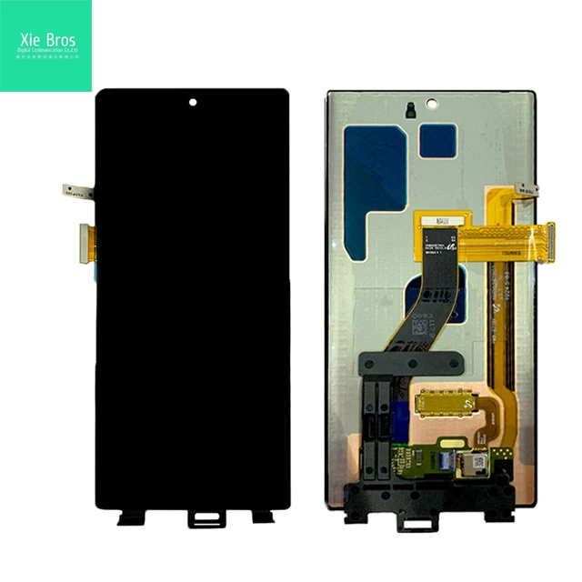 
 Для samsung galaxy note 10 lcd сенсорный экран LCD для samsung note 10 дигитайзер сборка сенсорный экран сотовый телефон LCD  