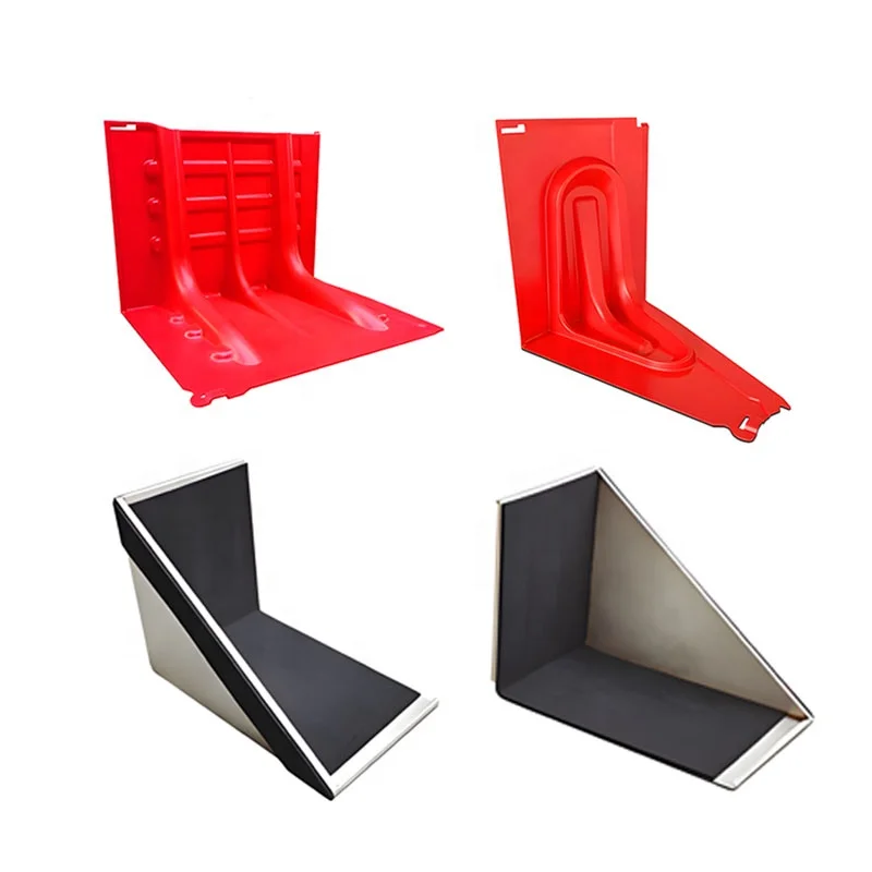 Waterproof ABS Flood-plastic-barrier 50 75cm Garage Door Removable Water Flood Protection Barrier L Shaped Plastic Flood Barrier