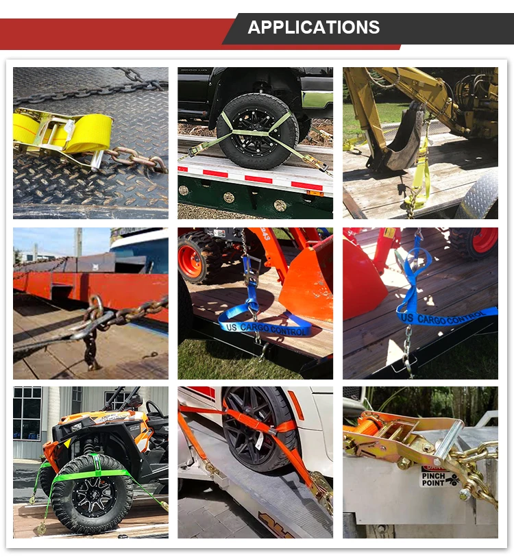 tie down lashing ratchet strap