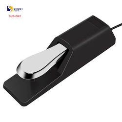 SUG-DK2 High Quality Polarity Switch Damper Pedal Universal Sustain Pedal For Electric Piano Keyboard