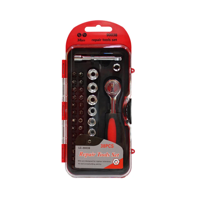 Hot Selling Universal Magnetic Ratchet Screwdriver Set 10 Impact Bits Best Unique Tool Gift Diy Socket Set For Men