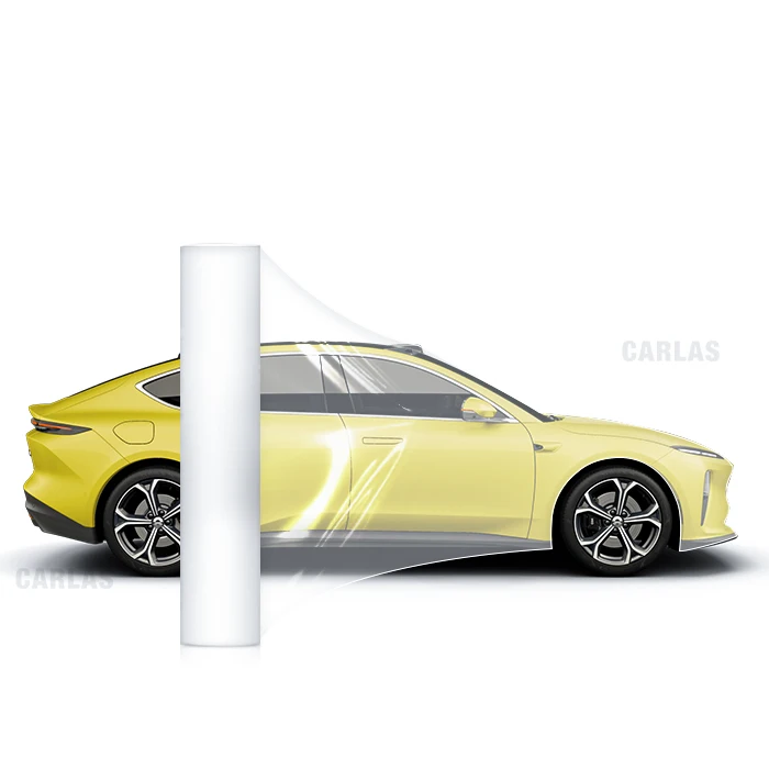 CARLAS 7.5mil TPU PPF Self Healing Transparent Car Wrap Film Anti-scratch New Car Body PPF paint protection Film