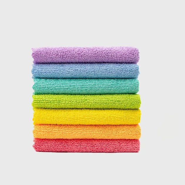 Wholesale colorful car cleaning wipes magic cloth microfibre