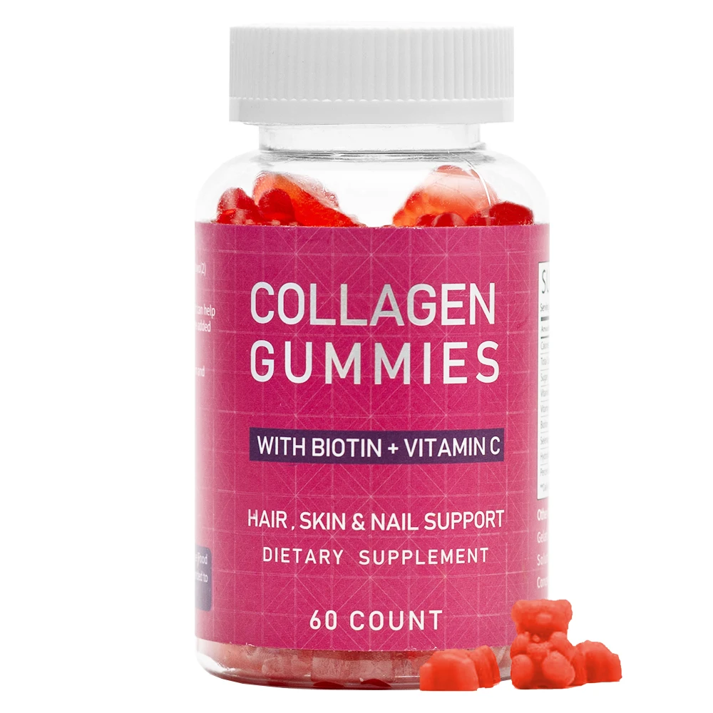 Sugar Free Liposomal L-Glutathione Gummies Provides Energy Collagen And L-Glutathione With Vitamin C Gummies