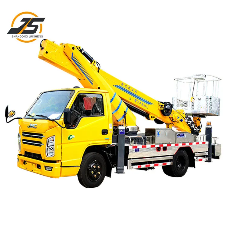 Installation of Mobile Platform Lift Car for 27 meter Elevated Basket Climbing Project