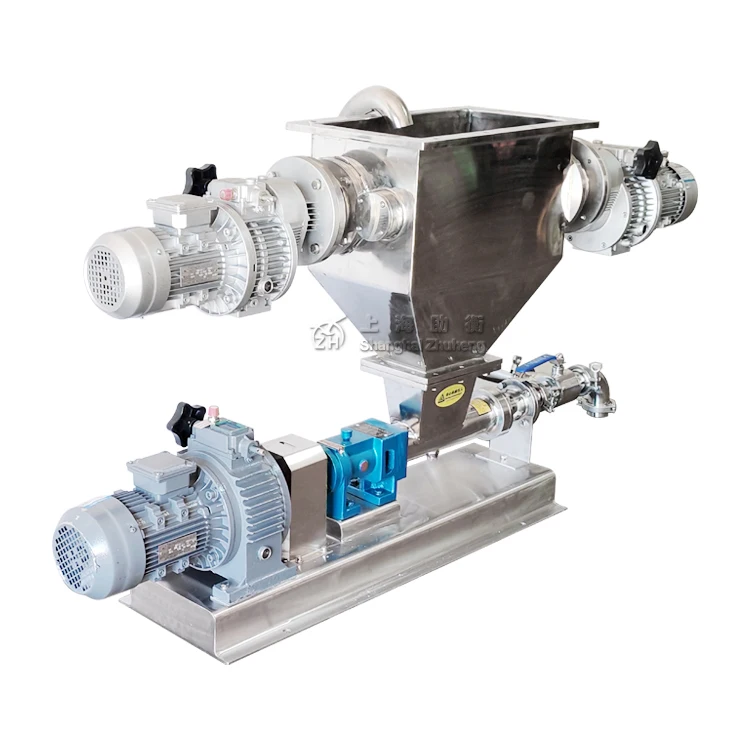 2024 hot sale factory price stainless steel horizontal dosing bitumen type triple eccentric single screw pump